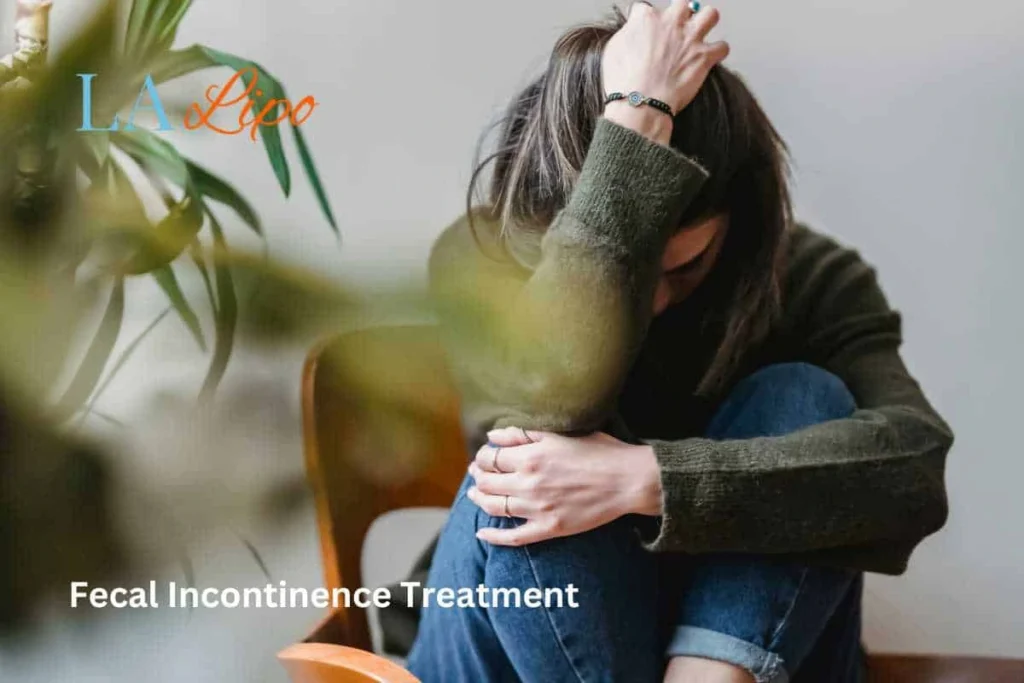 woman worried about fecal incontinence diet Kings Langley