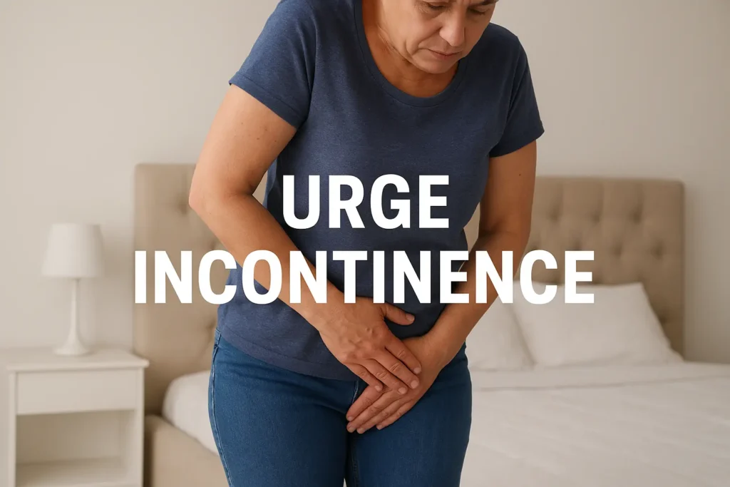 how to manage urge incontinence Kings Langley symptoms