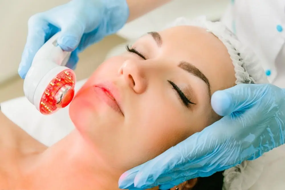 woman having non-surgical Morph8 treatment Kings Langley