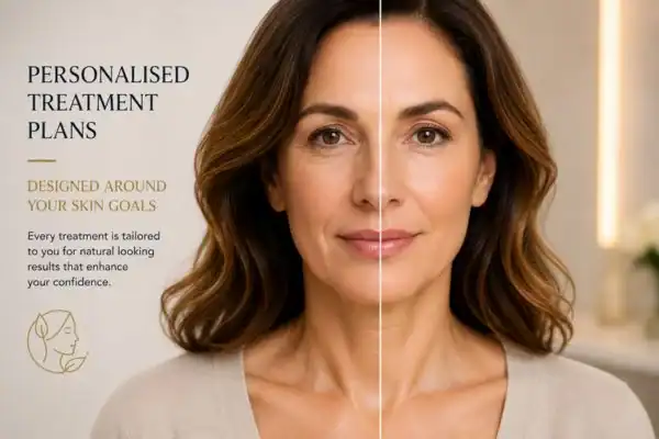 Before and after results of Collagen Lift Therapy Kings Langley